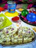 Thandai Chocolate Pista fudge