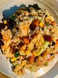 কিনোয়া মেক্সিকান সালাদ(quinoa mexican salad recipe in Bengali)