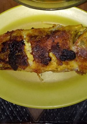 Foto resep Ikan nila bakar bumbu kuning