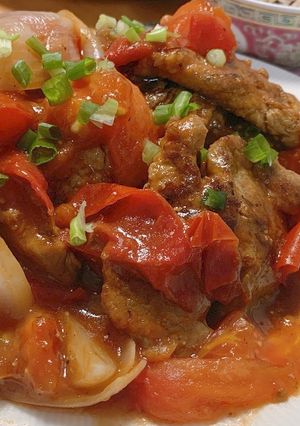 【影片】茄汁豬扒【老娘的草根飯堂】 的食譜成品照片
