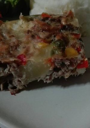 Una foto de Pastel de jurel