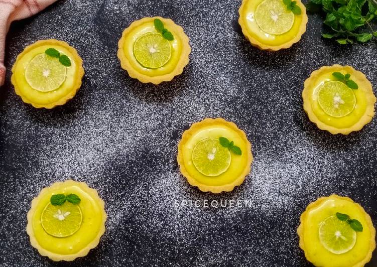 Recipe of Award-winning Lemon curd tartlets