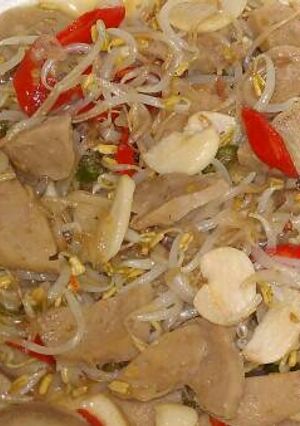 Foto resep Tumis tauge bakso