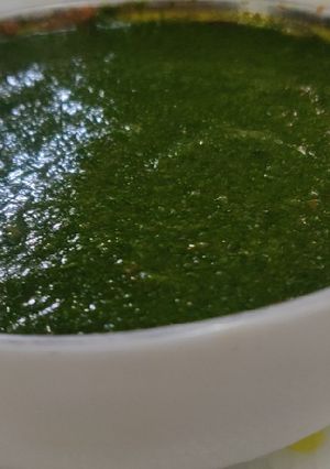 धनिया चटनी (dhaniya chutney recipe in Hindi) रेसिपी मुख्य फोटो