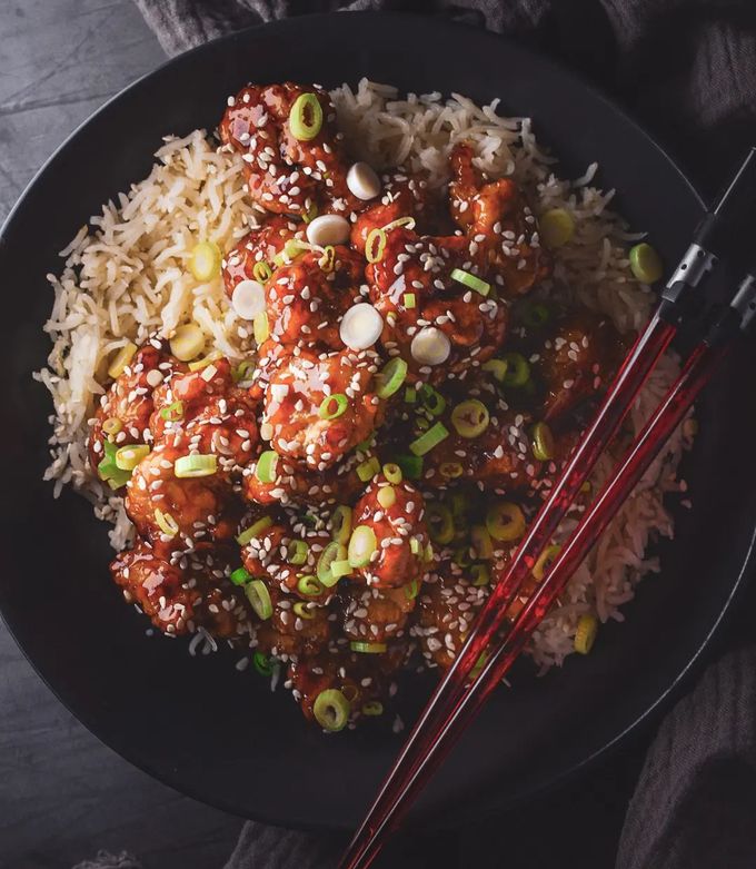 A picture of Seriously Addictive Crispy Teriyaki Chicken Bites.