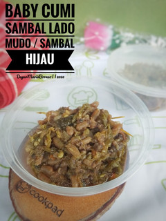 Foto resep 242. Baby Cumi Sambal Lado Mudo / Baby Cumi Sambal Ijo / Hijau