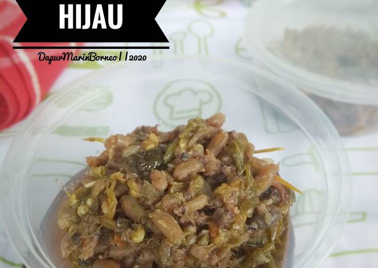 242. Baby Cumi Sambal Lado Mudo / Baby Cumi Sambal Ijo / Hijau