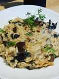 Funghi Risotto (Risotto de hongos)