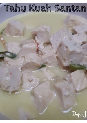 Foto resep Tahu Kuah Santan
