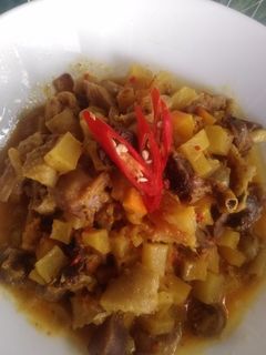 Foto resep Sambal goreng hati ampela+kentang