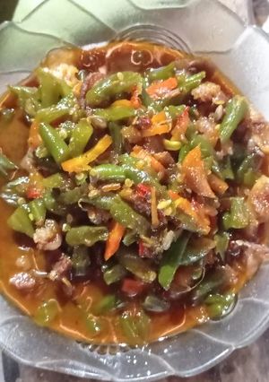 Foto resep Oseng buncis tetelan