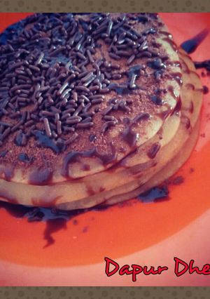 Foto resep Pancake Double choco Ala-ala
