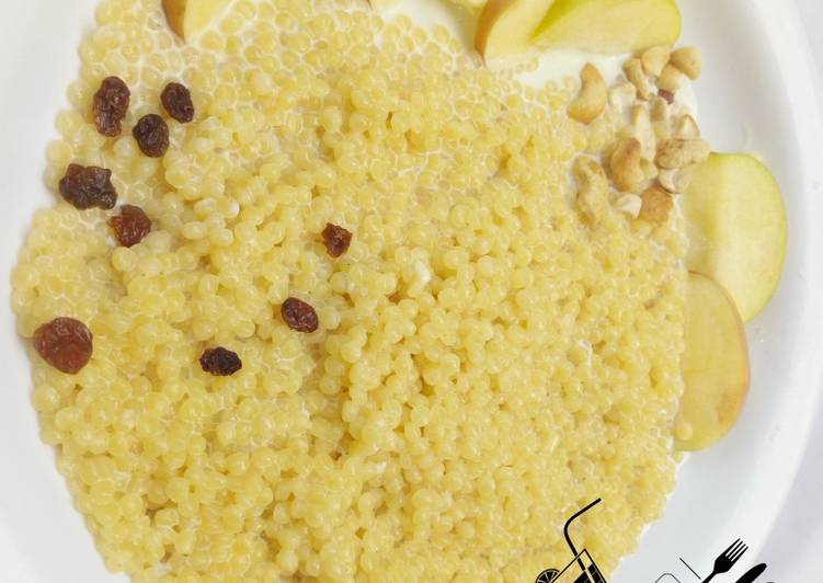 Recipe of Super Quick Homemade Pearl couscous pap