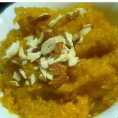 A picture of Pumpkin halva.