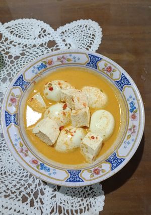 Foto resep Gulai Telur Tahu