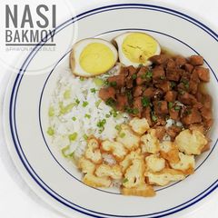 A picture of Nasi Bakmoy.