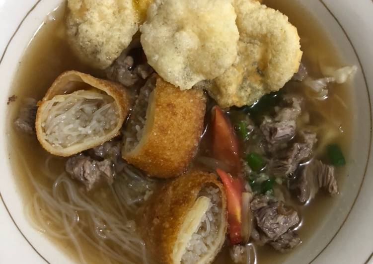 Resep Soto Daging Risol Anti Gagal
