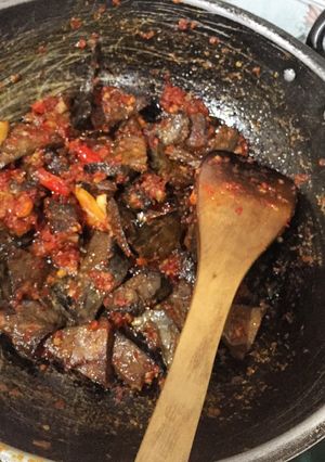 Foto resep Paru Balado