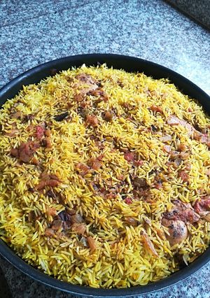 صورة لوصفة برياني الدجاج الهندي