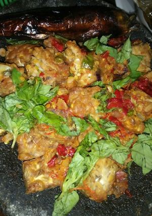 Foto resep Tempe sambal kemangi