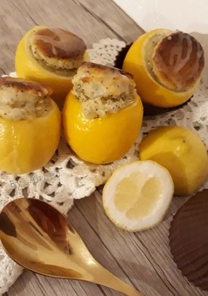 Une photo de ☆Muffins Intensément Citron☆ où Quand le Citron sert de Cup🍋