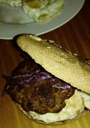 Una foto de Hamburguesas caseras