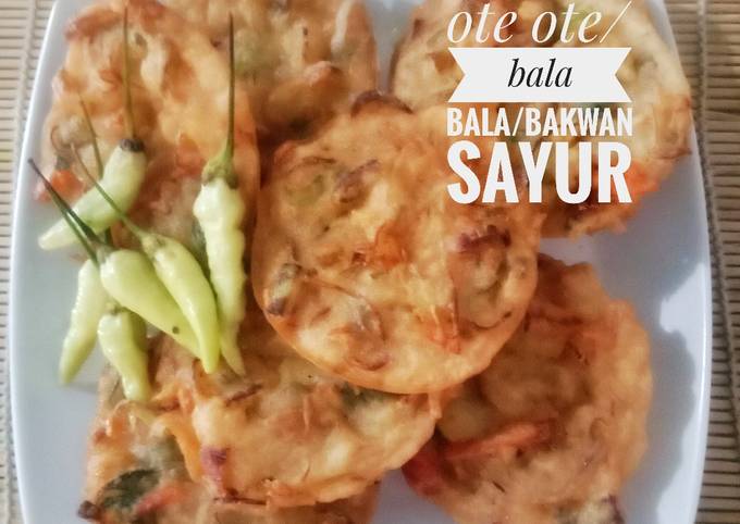 Ote ote/ bala bala/bakwan sayur