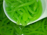 Cendol pandan super kenyal