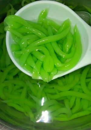 Foto resep Cendol pandan super kenyal