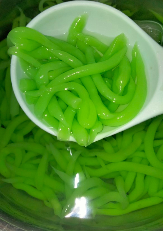 Foto resep Cendol pandan super kenyal