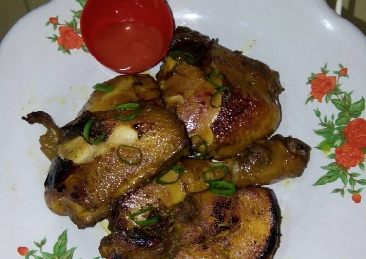 Resep Ayam panggang Mentega (teplon) #siapramadan#Ahlinyaayam, Lezat
