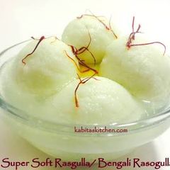 A picture of Rasgullah (North Indian Sweet).