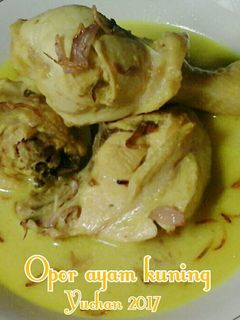 Foto resep Opor ayam kuning