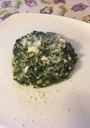 Foto di Risotto con spinaci
