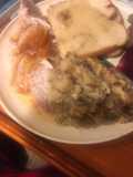 Turkey with stuffing