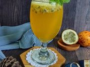 Gambar minuman mocktail daun mint