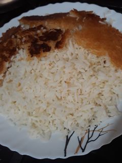 عکسی از دستور کته ساده