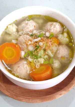 Foto resep Sop Bakso Udang