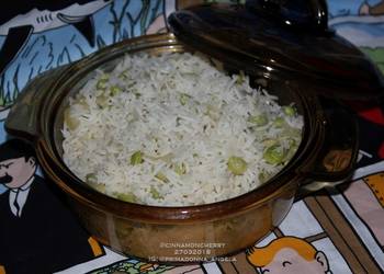 Update, Serving Recipe Steamed Rice with Edamame and Vegetable Stock One Pot Recipe Most Delicious