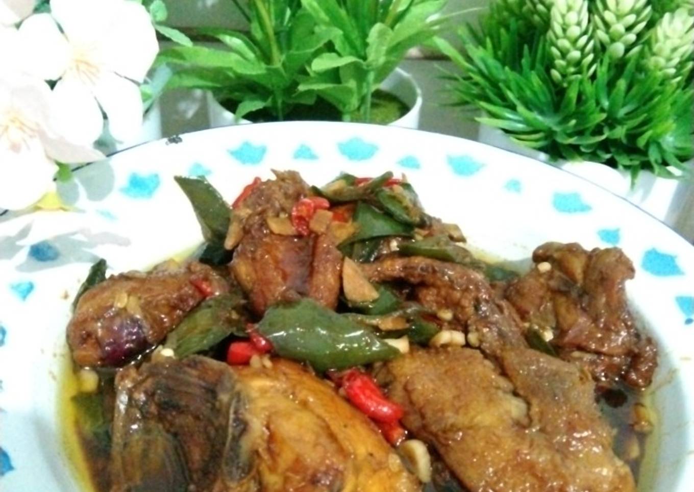 183. Ayam kecap Cabai Hijau