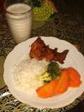 Pollo apanado