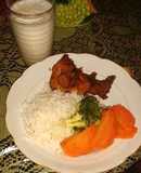 Pollo apanado