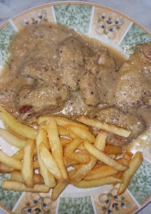 Una foto de Solomillo de cerdo a la mostaza 🤤🤤