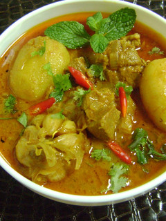 A picture of Mangshor Jhol (Mutton Curry - Bengali Style).