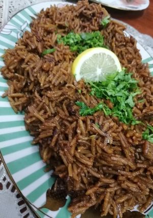صورة لوصفة رز الصياديه