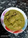 Green chicken