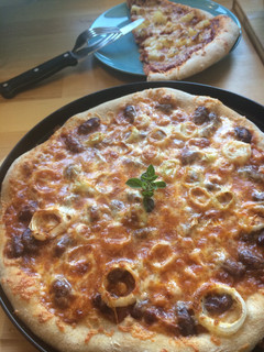 🍕Pizza teljes kiőrlésű lisztből 🍕 recept fotója