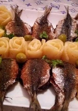 صورة لوصفة سردين مقلي