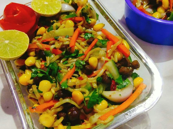 Easy Way Make Recipe Noodle Mixed Salad that is Delicious, So Delicious}