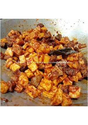Foto resep Sambel hati kentang